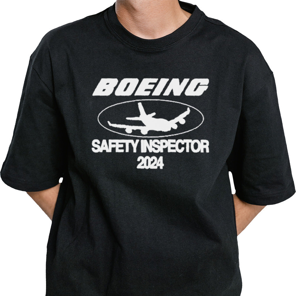 Barely Legal Clothing Boeing Safety Inspector 2024 T-Shirt