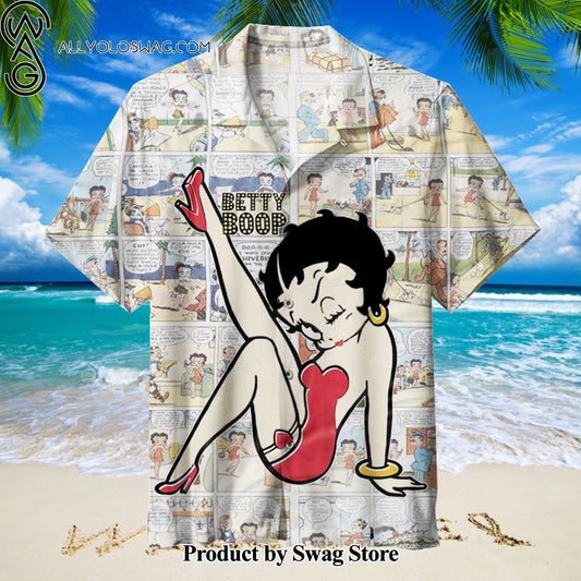 Betty Boop Vintage Hawaiian Shirt