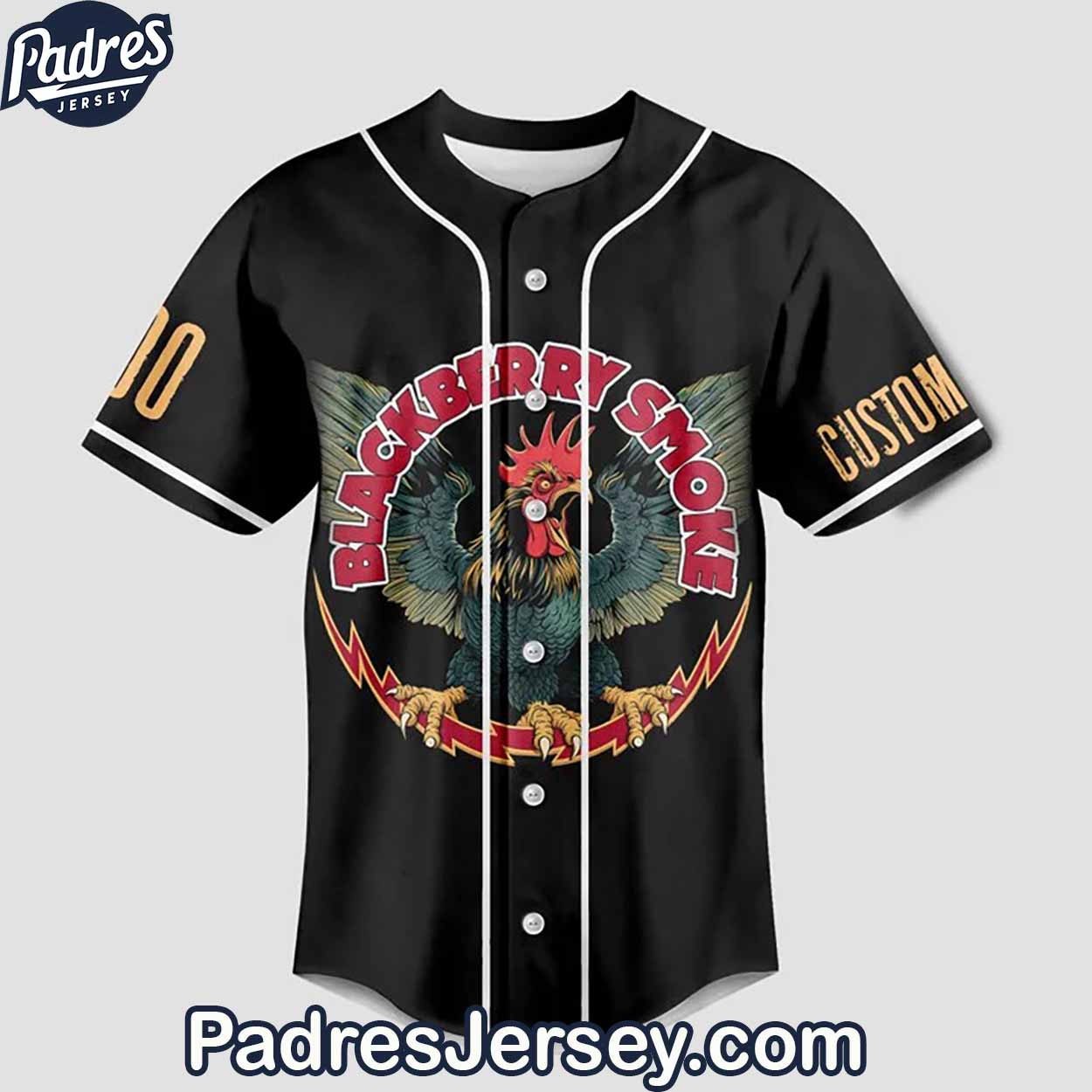 Blackberry Smoke Baseball Jersey Outfit- Rattle, Rattle And Roll Tour 2025 - Padres Jersey Oasis: Elevate Your Baseball Style Game