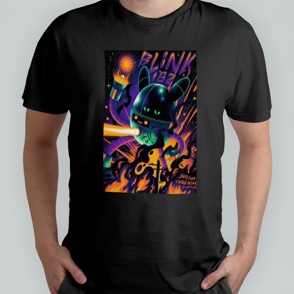 Blink 182 Tour In Las Vegas NV 2024 Poster Shirt
