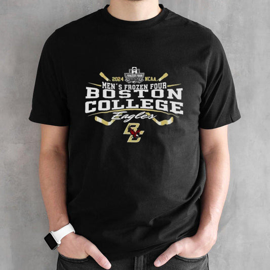 Boston College Eagles 2024 Ncaa Frozen Four Mensâ€™s Ice Hockey Tournament T-shirts
