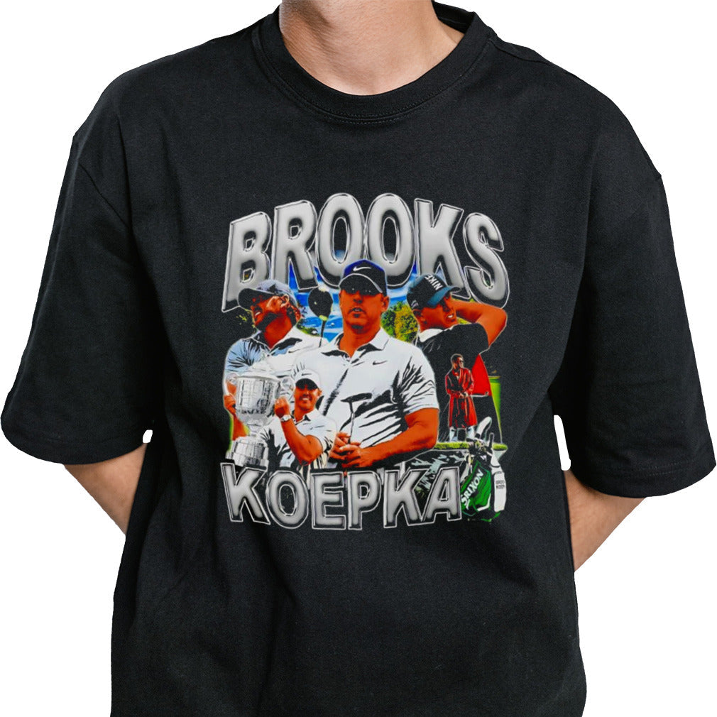 Brooks Koepka Golf Vintage Retro Style Shirt