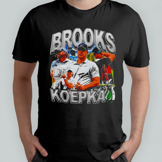 Brooks Koepka Golf Vintage Retro Style Shirt