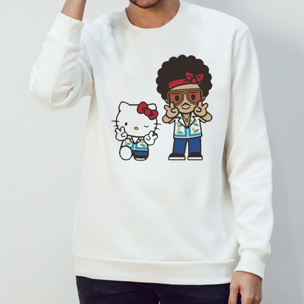 Bruno Mars X Hello Kitty January 6-26 2024 Japan Tour shirt