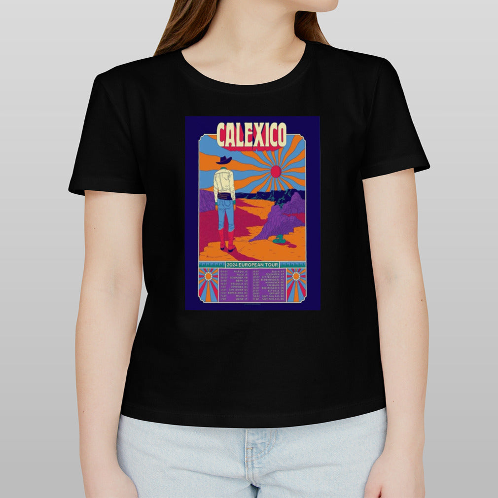 Calexico 2024 European Tour Poster shirt