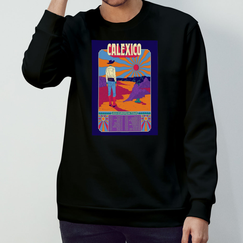 Calexico 2024 European Tour Poster shirt