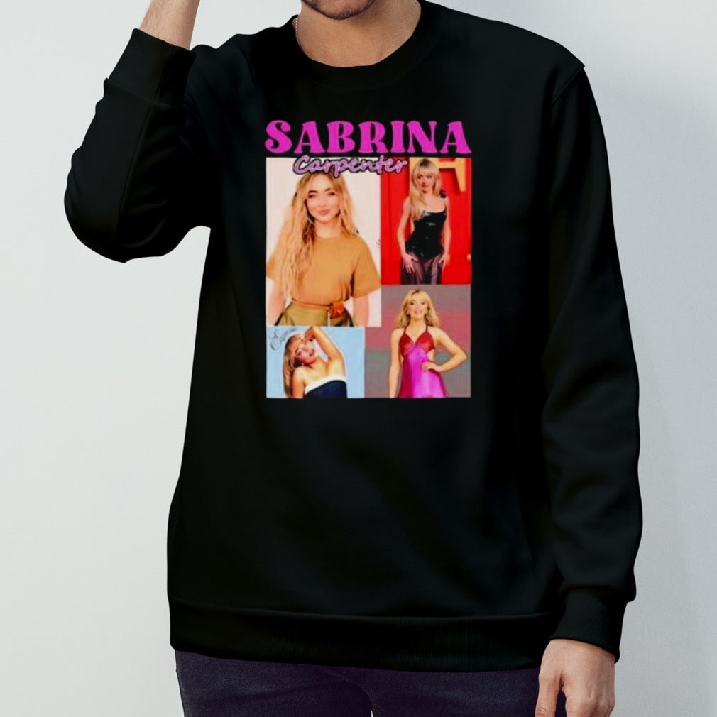Carpenter 90S Graphic Sabrina Rock Music Tour 2024 shirt