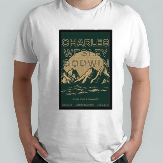 Charles Wesley Godwin Tour In Denver, CO On June 6, 2024 Poster shirt