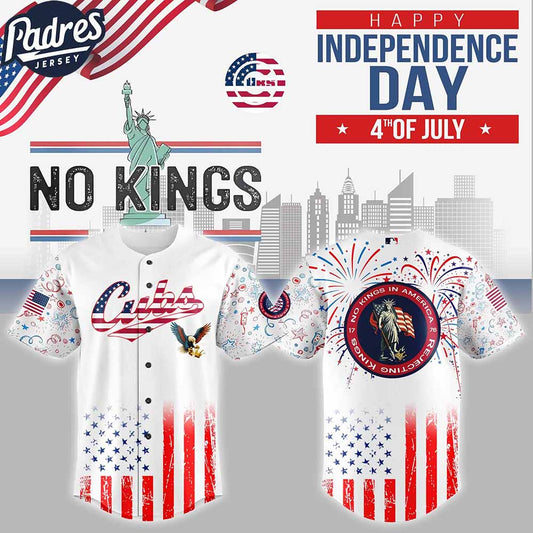 Chicago Cubs MLB X The 4th Of July X Military Custom Baseball Jersey - Padres Jersey Oasis: Elevate Your Baseball Style Game