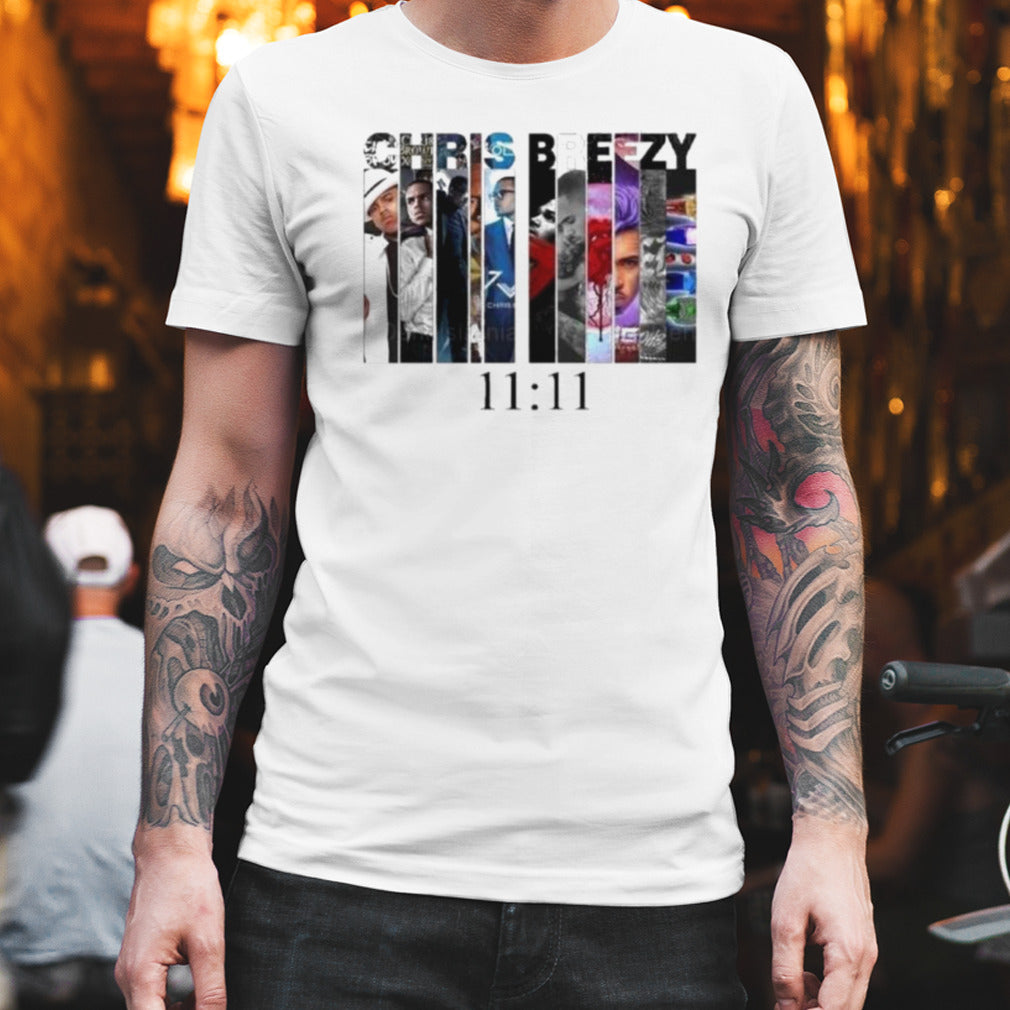 Chris Brown 11 Shirt Music Tour Breezy Shirt