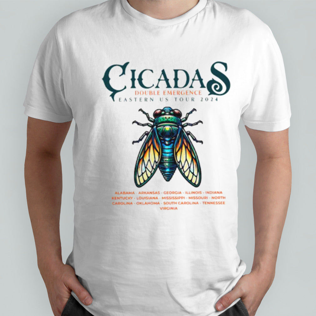 Cicadas Double Emergence Eastern US Tour 2024 shirt