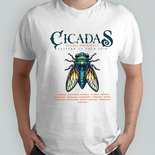 Cicadas Double Emergence Eastern US Tour 2024 shirt