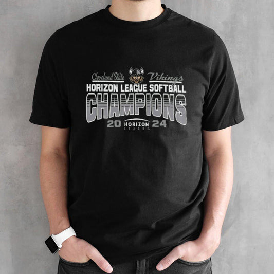 Cleveland State University Softball 2024 Horizon League Tournament Champions Shirt