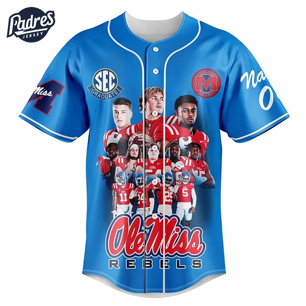 Come To The Sip Hotty Toddy Ole Miss Rebels Football Custom Baseball Jersey - Padres Jersey Oasis: Elevate Your Baseball Style Game