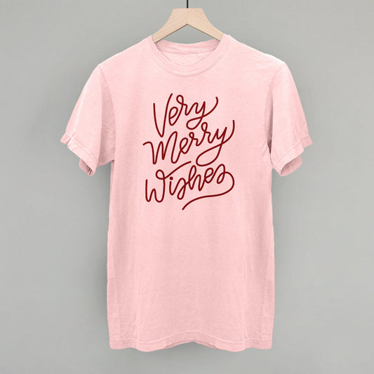 Very Merry Wishes Handwritten