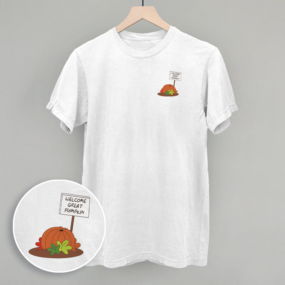 Welcome Great Pumpkin (Left Chest)