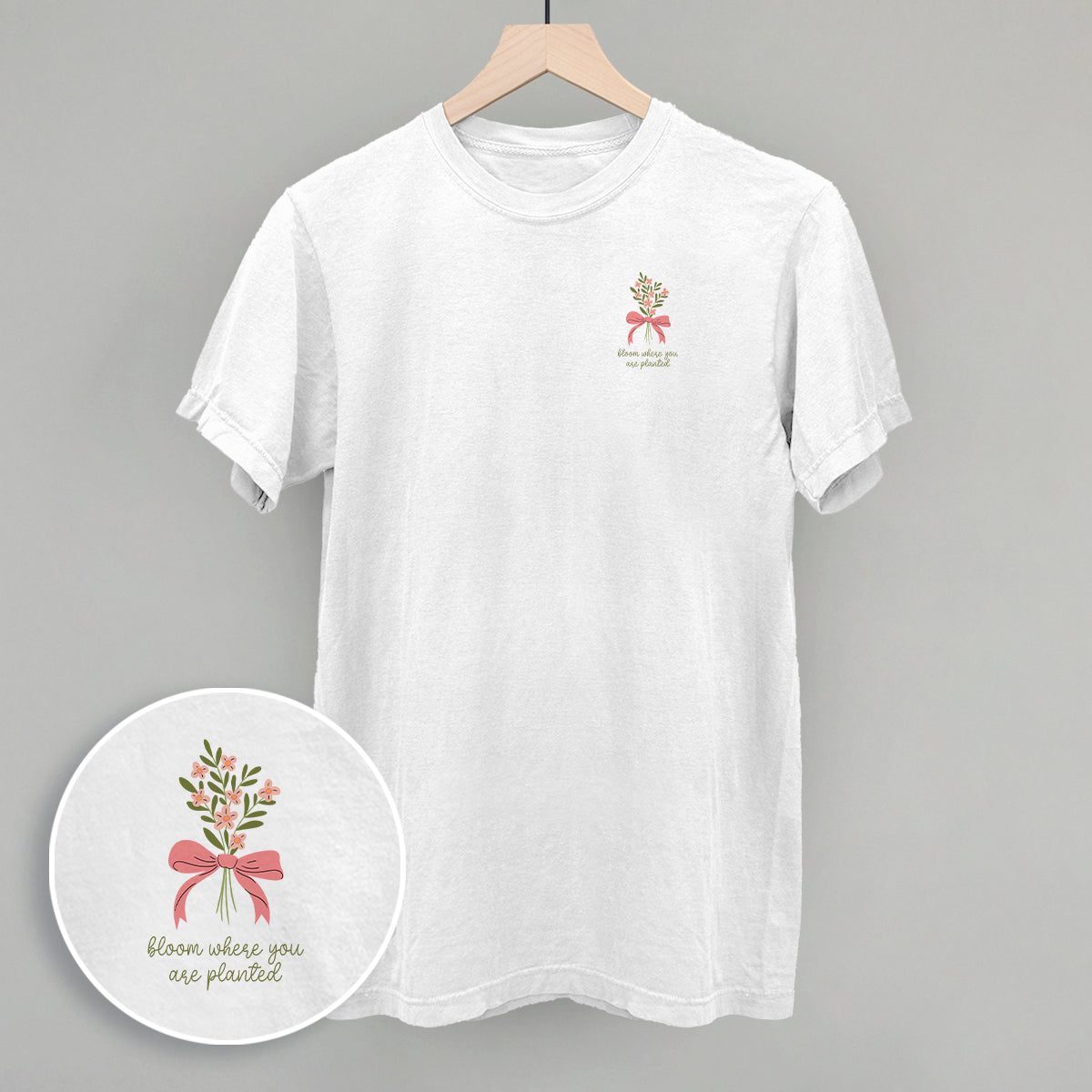 Bloom Where You Are Planted Bouquet (Left Chest)