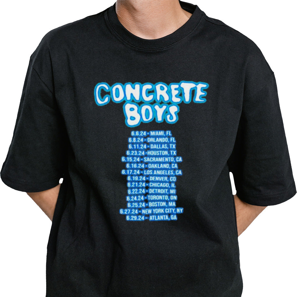 Concrete Boys Tour 2024 shirt
