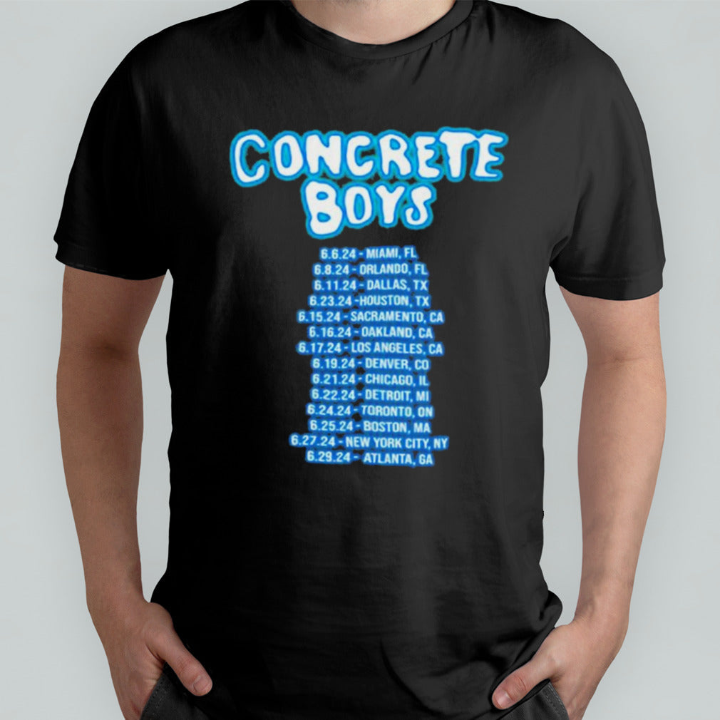 Concrete Boys Tour 2024 shirt