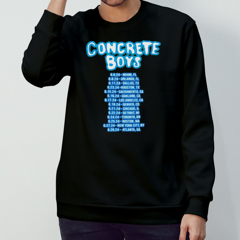 Concrete Boys Tour 2024 shirt