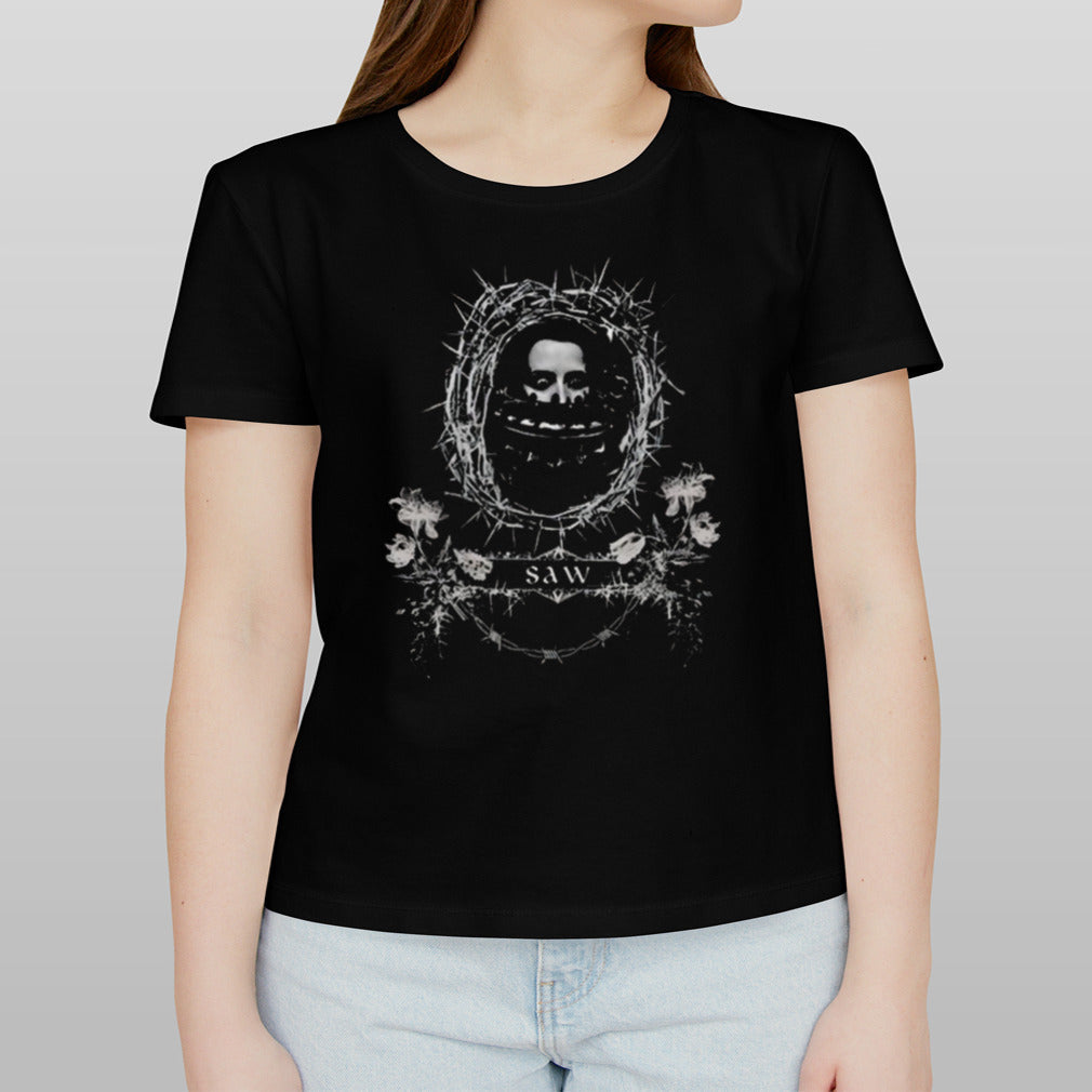 Cult Horror Movie Scene Saw T-shirt