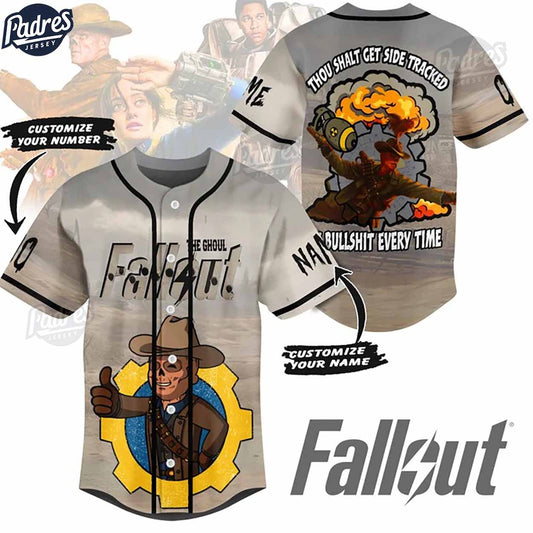 Custom Fallout The Ghoul Baseball Jersey - Padres Jersey Oasis: Elevate Your Baseball Style Game