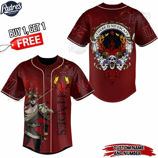Custom Gamer Hades Baseball Jersey - Padres Jersey Oasis: Elevate Your Baseball Style Game