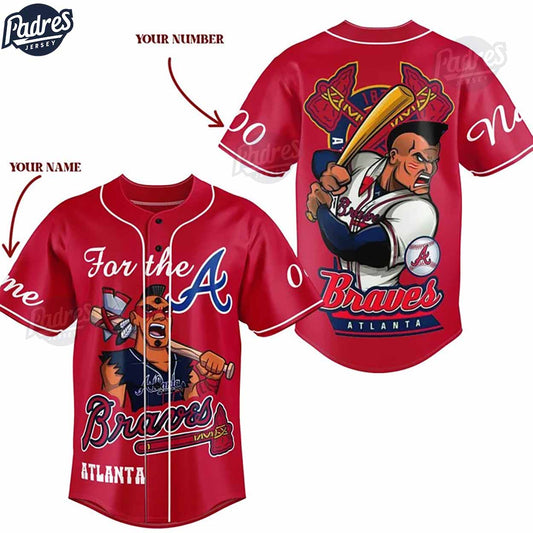 Custom MLB Atlanta Braves Baseball Jersey Style - Padres Jersey Oasis: Elevate Your Baseball Style Game