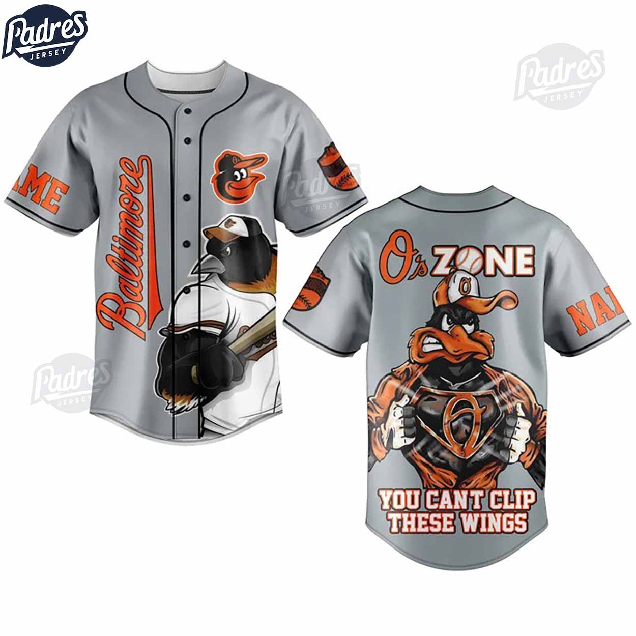 Custom MLB Baltimore Orioles Baseball Jersey Gifts - Padres Jersey Oasis: Elevate Your Baseball Style Game