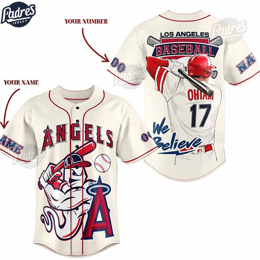 Custom MLB Los Angeles Angels Baseball Jersey Style - Padres Jersey Oasis: Elevate Your Baseball Style Game