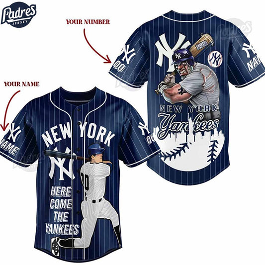 Custom MLB New York Yankees Baseball Jersey Style - Padres Jersey Oasis: Elevate Your Baseball Style Game