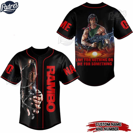 Custom Movie First Blood John Rambo Baseball Jersey - Padres Jersey Oasis: Elevate Your Baseball Style Game