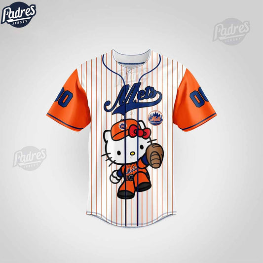 Custom New York Mets Hello Kitty Baseball Jersey - Padres Jersey Oasis: Elevate Your Baseball Style Game