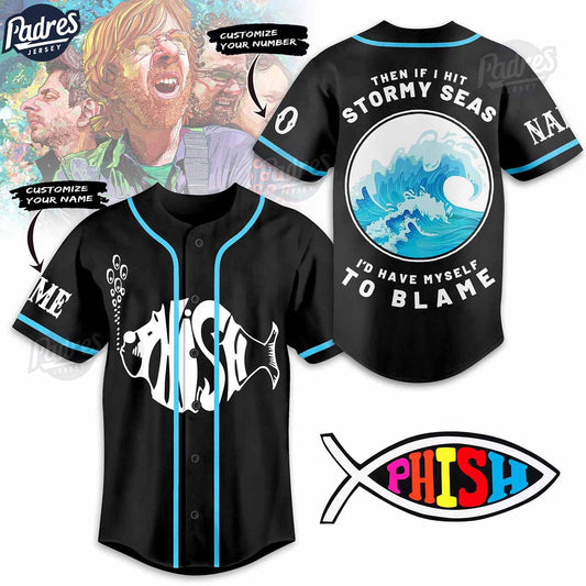 Custom Phish Baseball Jersey - Padres Jersey Oasis: Elevate Your Baseball Style Game