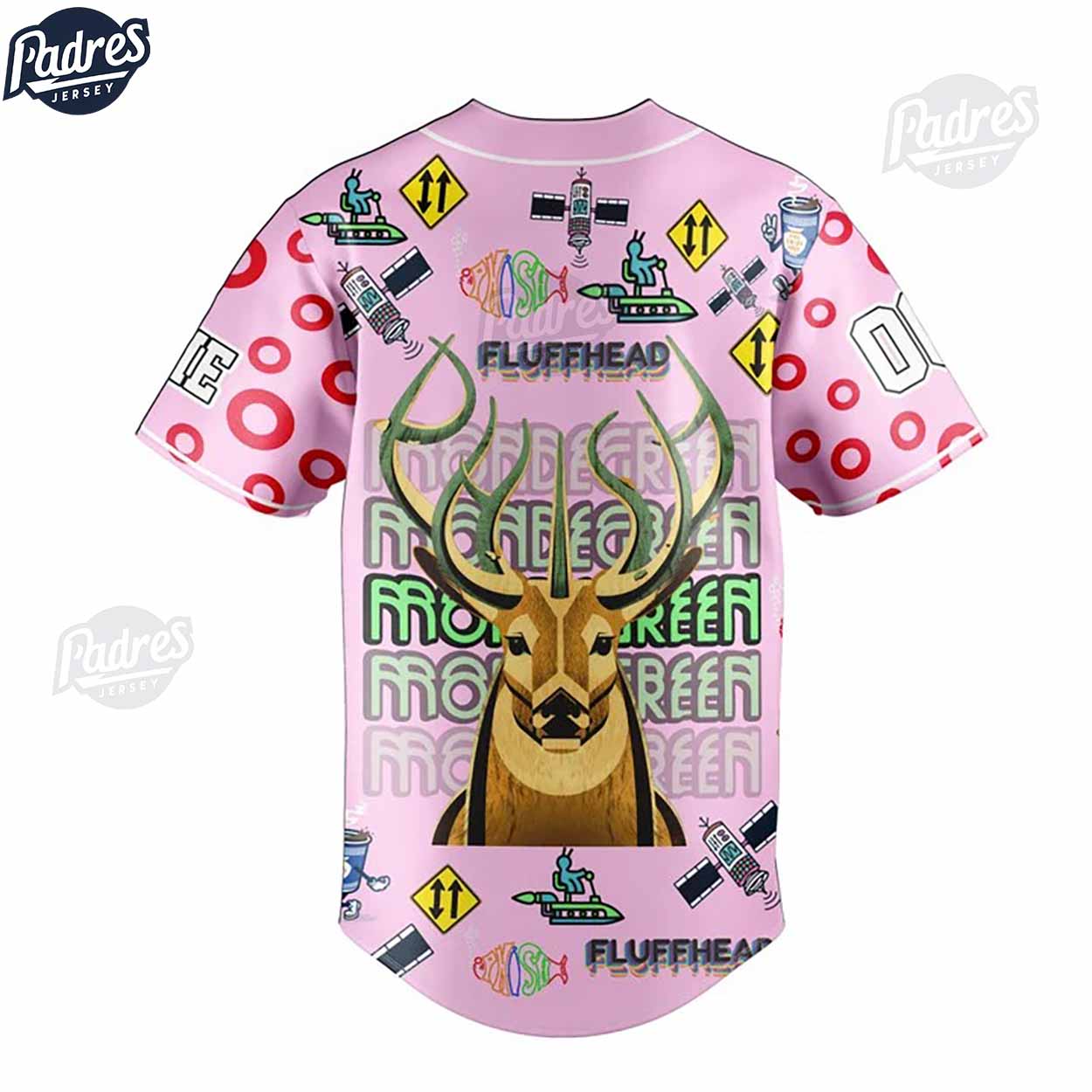 Custom Phish Fluffhead Baseball Jersey - Padres Jersey Oasis: Elevate Your Baseball Style Game