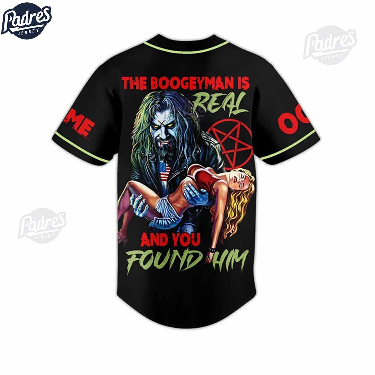 Custom Rob Zombie Singer Baseball Jersey - Padres Jersey Oasis: Elevate Your Baseball Style Game