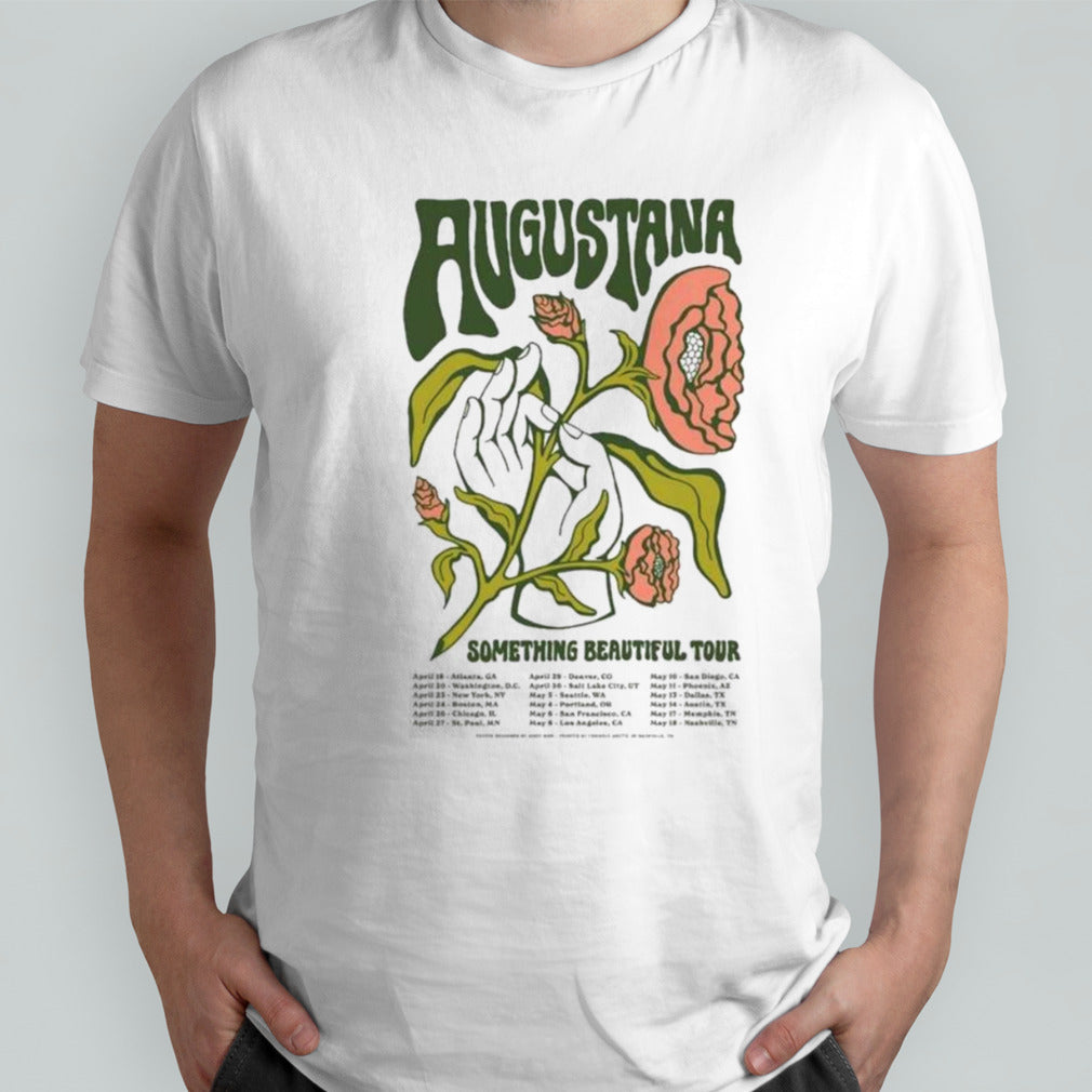 Dan Layus With Augustana Something Beautiful Tour Poster Shirts
