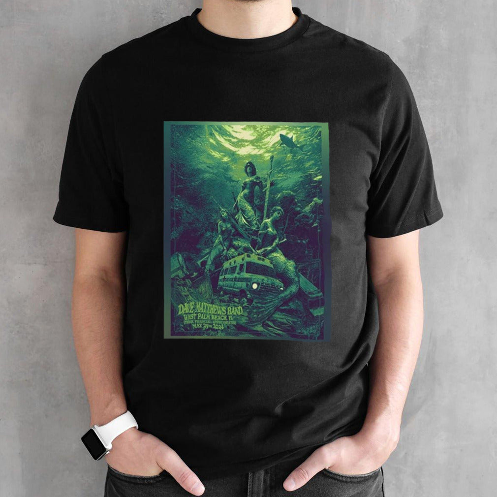 Dave Matthews Band Tour 2024 At West Palm Beach Florida On May 25th I Think Financial Amphitheatre shirt