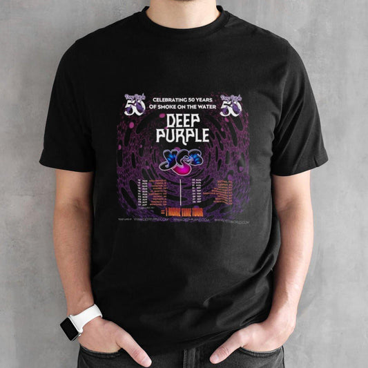 Deep Purple Recruit Yes For North American Tour 2024 Shirts