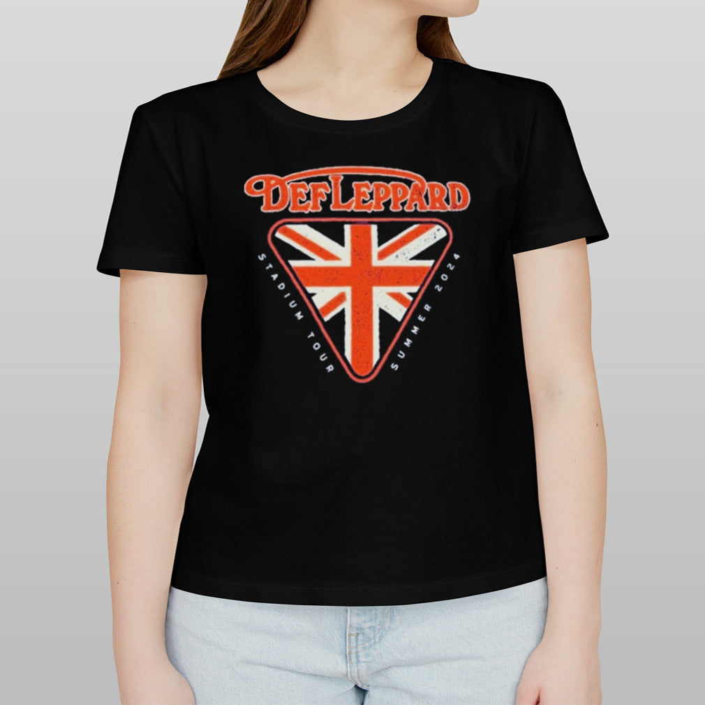 Def Leppard Union Jack Summer Stadium Tour Shirt