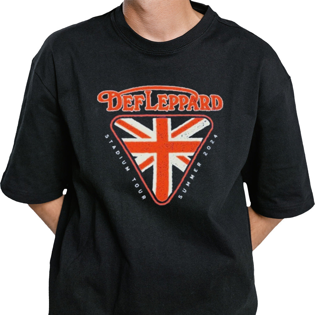Def Leppard Union Jack Summer Stadium Tour Shirt