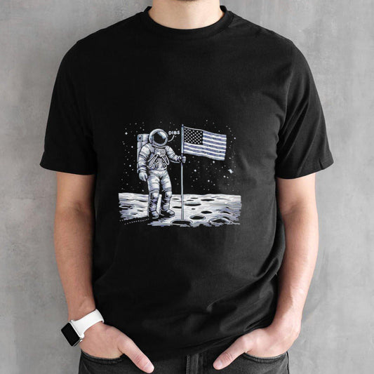 Dibs Astronaut USA flag shirts