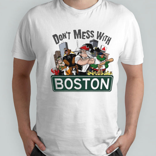 Donâ€™t Mess With Boston Celtics Nba Celtics Mascot 2024 T-shirt