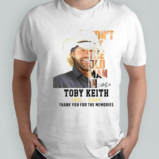Donâ€™t let the old man in Toby Keith 1931-2024 shirt