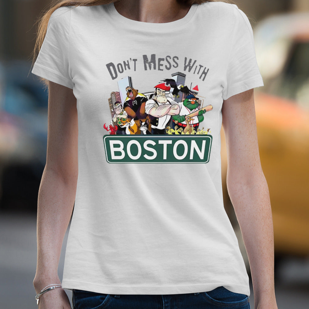 Donâ€™t mess with Boston mascot shirt