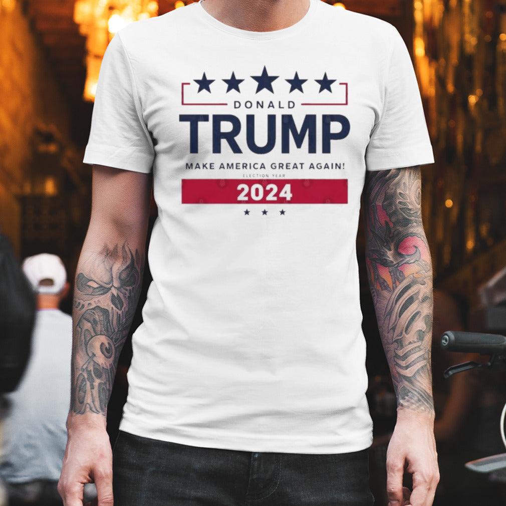 Donald Trump Make America Great Again Election Year 2024 T-Shirt