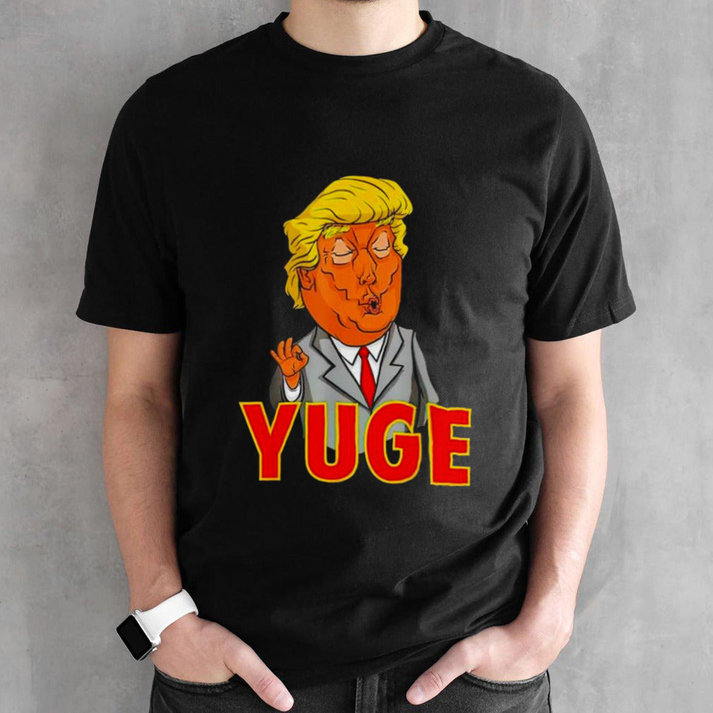 Donald Trump Yuge Cartoon T-shirt