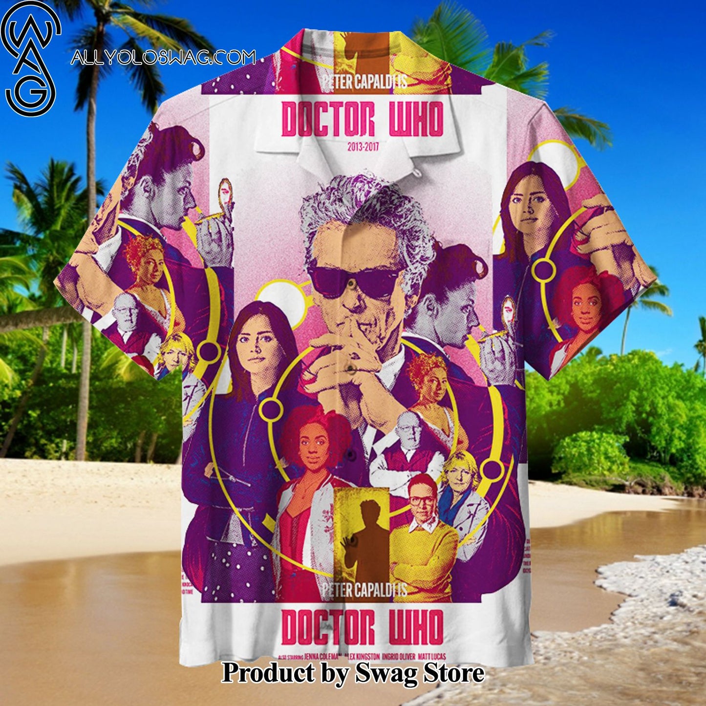 Dr who Cruise Ship Hawaiian Shirt