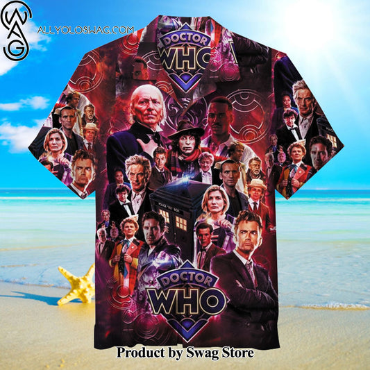 Dr who Tiki Bar Hawaiian Shirt