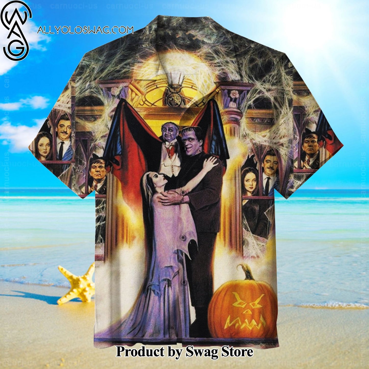 Dracula Pastel Hawaiian Shirt